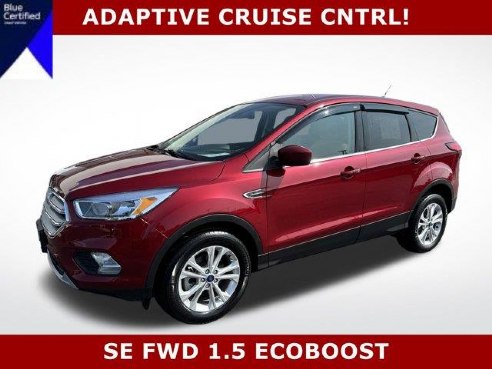 2019 Ford Escape SE Ruby Red Metallic Tinted Clearcoat, Plymouth, WI