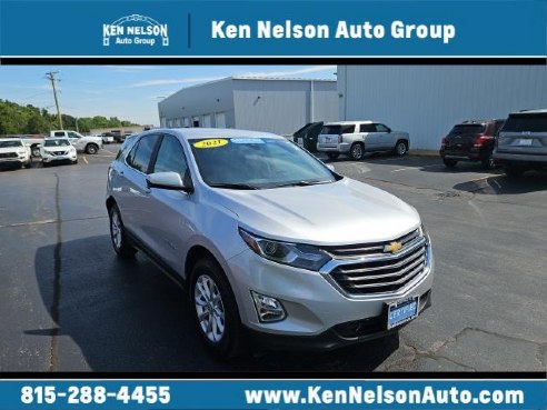 2021 Chevrolet Equinox LT Silver, Dixon, IL