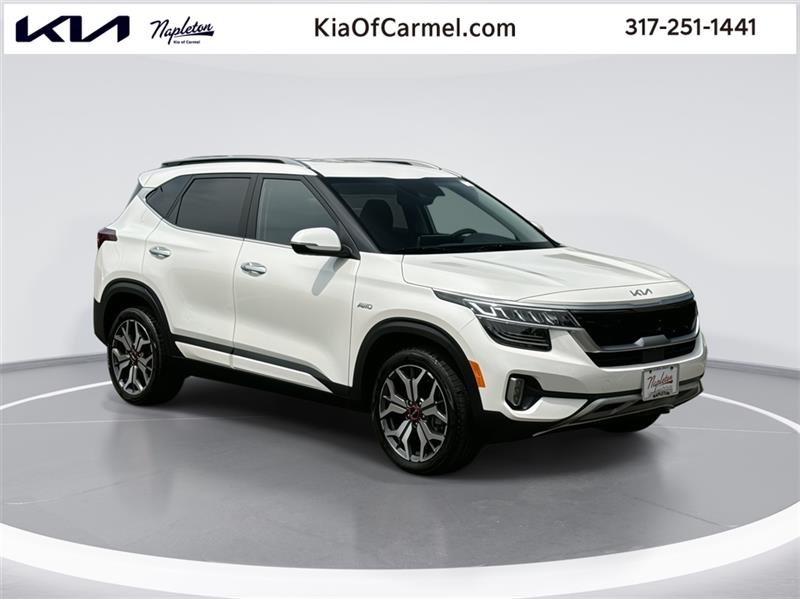 2023 Kia Seltos SX White, Indianapolis, IN