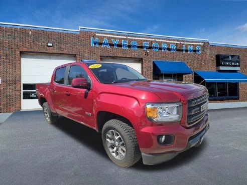 2019 GMC Canyon 4WD All Terrain w/Cloth Red Quartz Tintcoat, Newport, VT