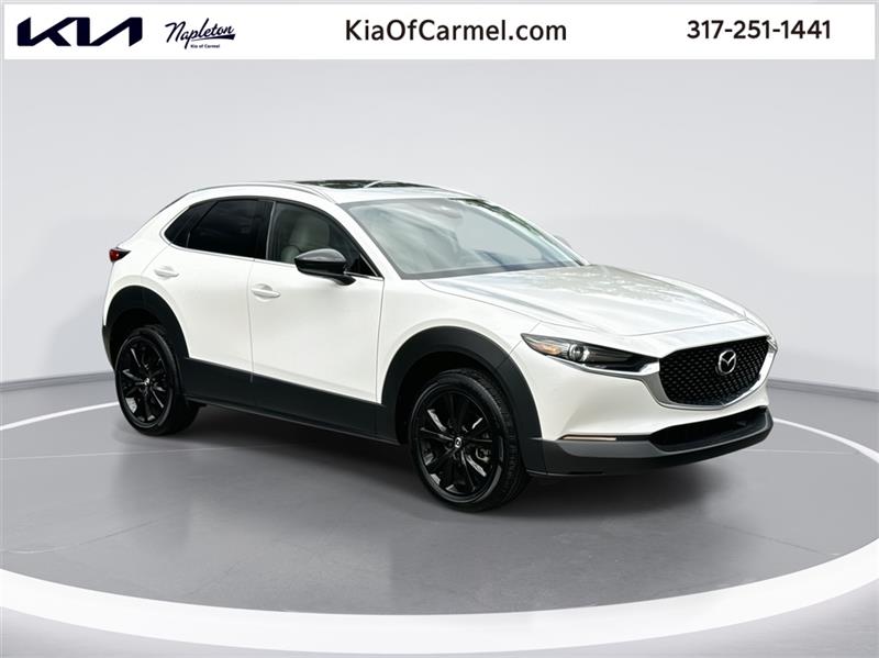 2023 Mazda CX-30 2.5 Turbo Premium Package White, Indianapolis, IN