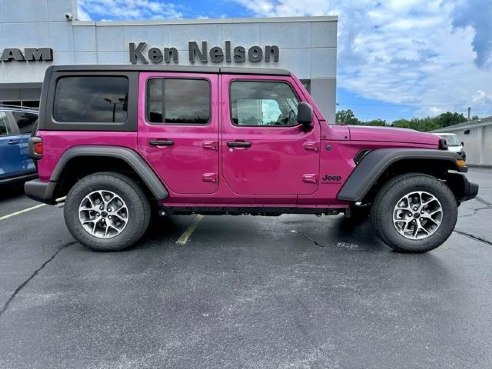 2024 Jeep Wrangler Sport S Red, Dixon, IL