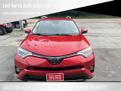 2016 Toyota RAV4 Limited AWD 4dr SUV Maroon, East Barre, VT