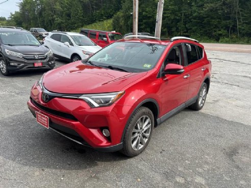 2016 Toyota RAV4 Limited AWD 4dr SUV Maroon, East Barre, VT