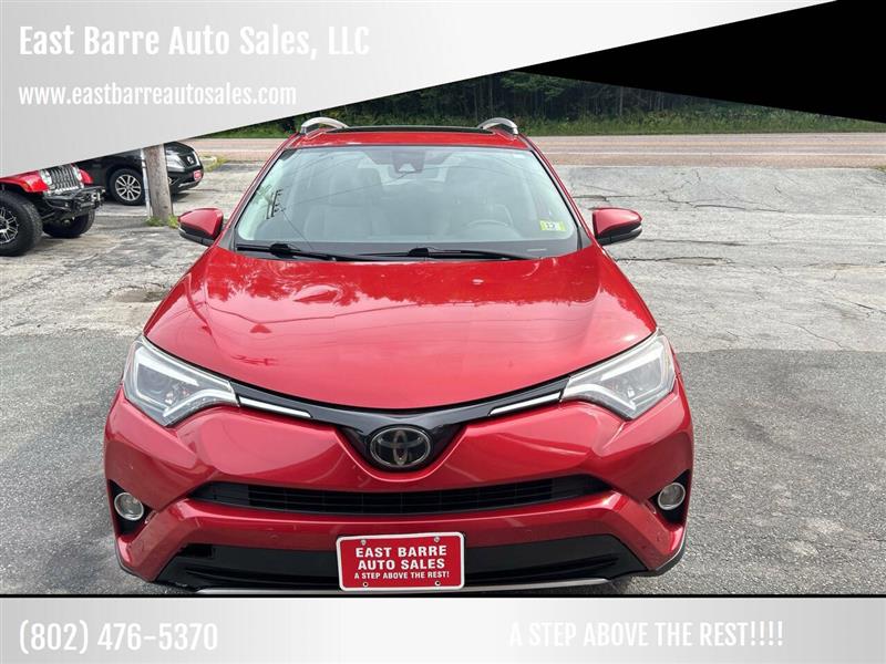 2016 Toyota RAV4 Limited AWD 4dr SUV Maroon, East Barre, VT