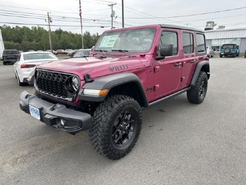 2024 Jeep Wrangler Willys Red, Rockland, ME