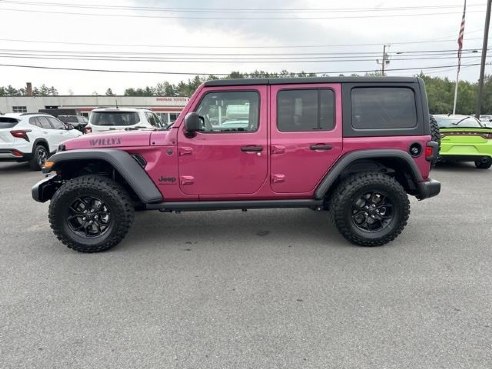 2024 Jeep Wrangler Willys Red, Rockland, ME