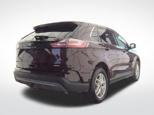 2021 Ford Edge SEL Burgundy Velvet Metallic Tinted Clearcoat, Plymouth, WI