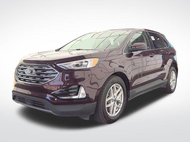 2021 Ford Edge SEL Burgundy Velvet Metallic Tinted Clearcoat, Plymouth, WI