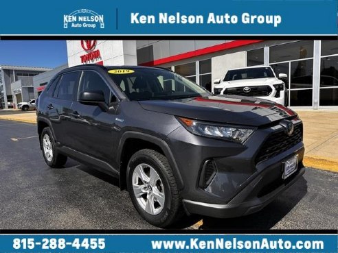 2019 Toyota RAV4 Hybrid LE Gray, Dixon, IL