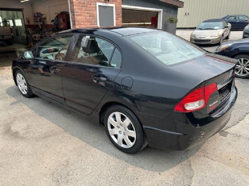 2009 Honda Civic LX 4dr Sedan 5A Black, East Barre, VT