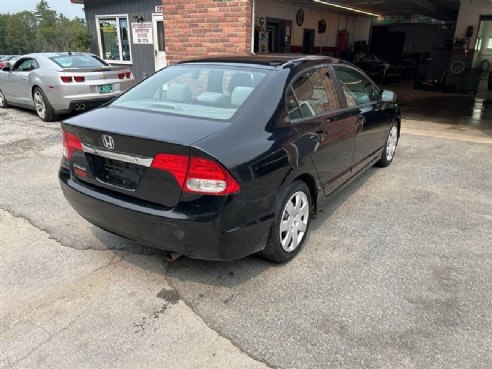 2009 Honda Civic LX 4dr Sedan 5A Black, East Barre, VT