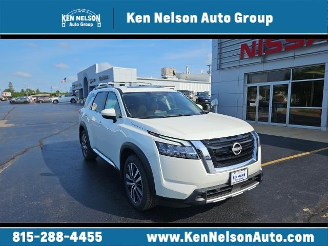 2024 Nissan Pathfinder Platinum White, Dixon, IL