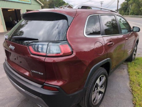 2021 Jeep Cherokee Limited Velvet Red Pearl Coat, Saint Johnsbury, VT