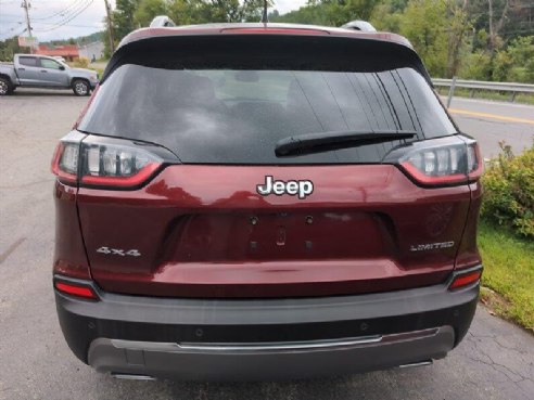 2021 Jeep Cherokee Limited Velvet Red Pearl Coat, Saint Johnsbury, VT