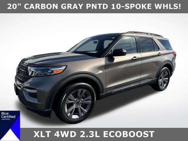 2021 Ford Explorer XLT Stone Gray Metallic, Plymouth, WI