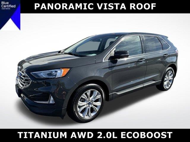 2021 Ford Edge Titanium Lithium Gray, Plymouth, WI