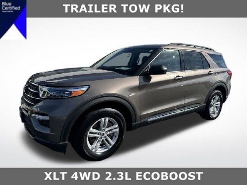 2021 Ford Explorer XLT Stone Gray Metallic, Plymouth, WI