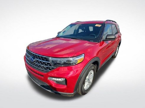 2021 Ford Explorer XLT Rapid Red Metallic Tinted Clearcoat, Plymouth, WI