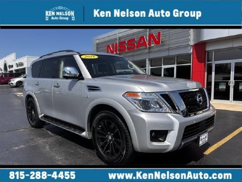 2019 Nissan Armada Platinum Silver, Dixon, IL