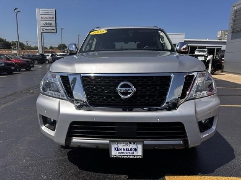 2019 Nissan Armada Platinum Silver, Dixon, IL