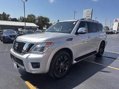 2019 Nissan Armada Platinum Silver, Dixon, IL