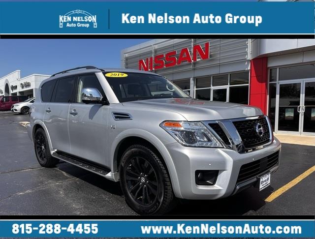 2019 Nissan Armada Platinum Silver, Dixon, IL