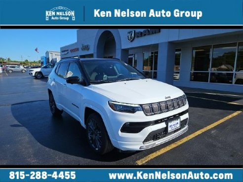 2022 Jeep Compass High Altitude White, Dixon, IL