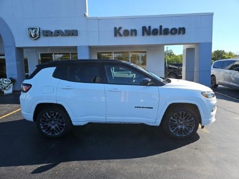 2022 Jeep Compass High Altitude White, Dixon, IL