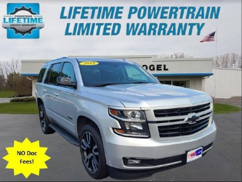 2018 Chevrolet Tahoe Premier Silver Ice Metallic, Kiel, WI