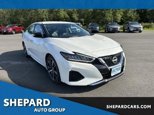 2023 Nissan Maxima SV White, Rockland, ME