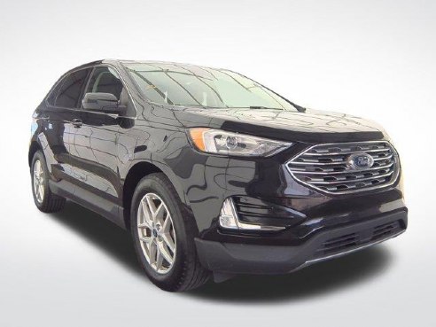 2021 Ford Edge SEL Agate Black Metallic, Plymouth, WI