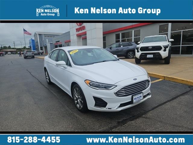 2020 Ford Fusion SEL White, Dixon, IL