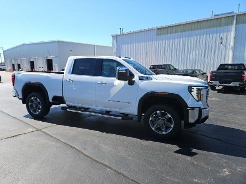 2025 GMC Sierra 2500HD SLT White, Dixon, IL