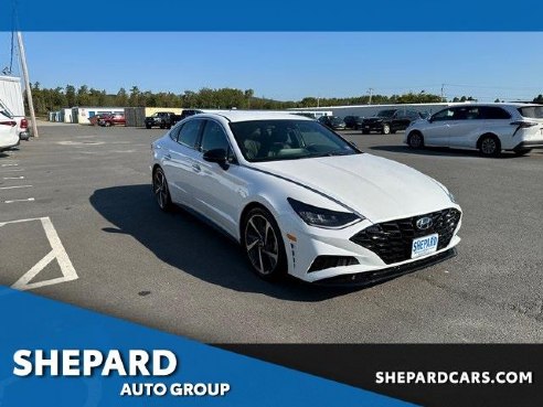 2021 Hyundai Sonata SEL Plus White, Rockland, ME