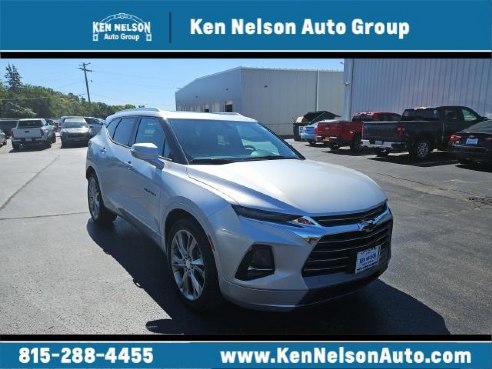 2019 Chevrolet Blazer Premier Silver, Dixon, IL