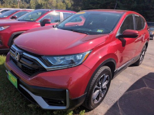 2021 Honda CR-V EX Radiant Red Metallic, Saint Johnsbury, VT