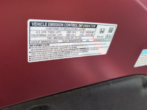 2021 Honda CR-V EX Radiant Red Metallic, Saint Johnsbury, VT