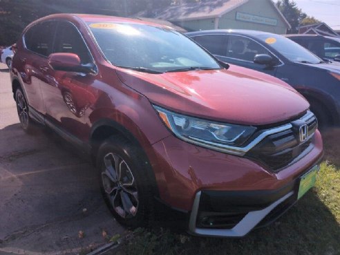 2021 Honda CR-V EX Radiant Red Metallic, Saint Johnsbury, VT