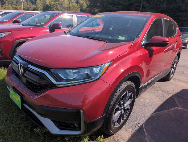 2021 Honda CR-V EX Radiant Red Metallic, Saint Johnsbury, VT