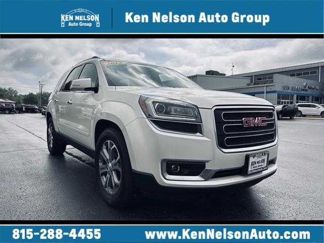 2014 GMC Acadia SLT-1 White, Dixon, IL