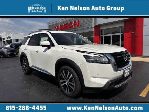 2024 Nissan Pathfinder Platinum White, Dixon, IL