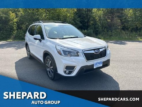 2021 Subaru Forester Limited White, Rockland, ME