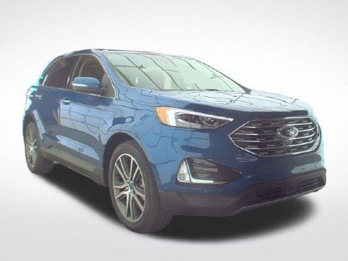 2021 Ford Edge Titanium Atlas Blue Metallic, Plymouth, WI