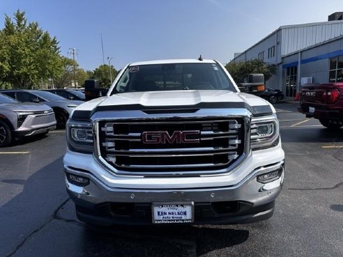 2018 GMC Sierra 1500 SLT White, Dixon, IL