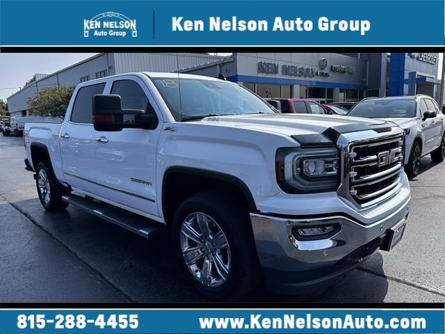 2018 GMC Sierra 1500 SLT White, Dixon, IL