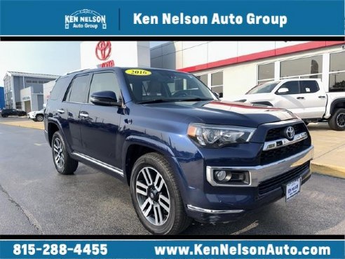 2016 Toyota 4Runner Limited Blue, Dixon, IL