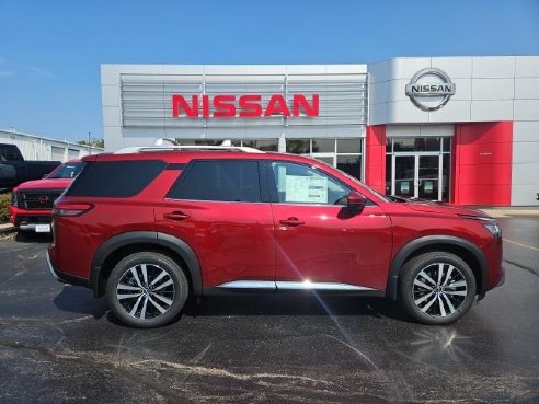 2024 Nissan Pathfinder Platinum Red, Dixon, IL