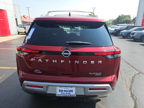 2024 Nissan Pathfinder Platinum Red, Dixon, IL