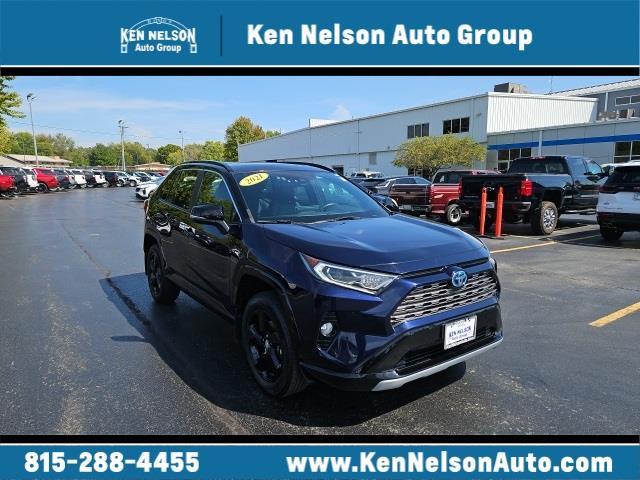 2021 Toyota RAV4 Hybrid XSE Blue, Dixon, IL